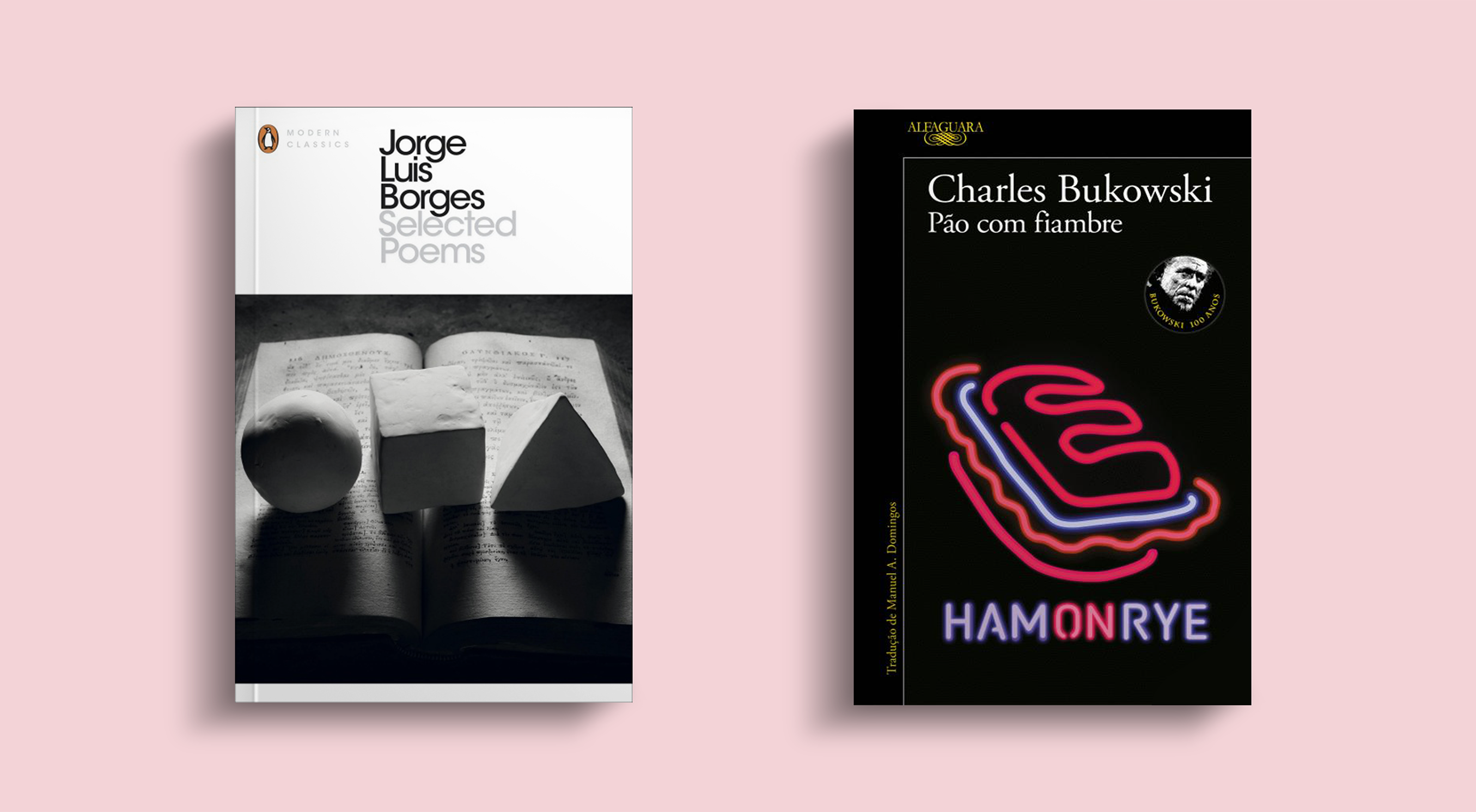 Livraria Lello suggests… "Selected Poems", by Jorge Luís Borges, and "Pão com Fiambre", by Charles Bukowski